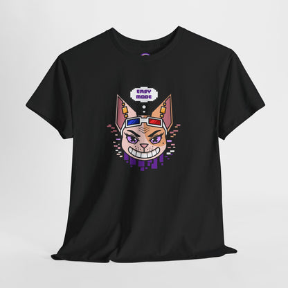 Emthirty “Easy Mode”  Sphynx Cat T-Shirt Alternate Colors