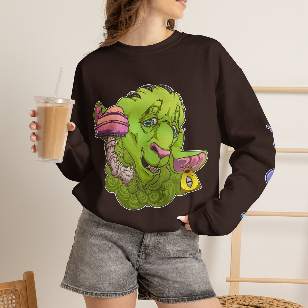 Blixtwix - "GOATed Abye" Crewneck Sweatshirt