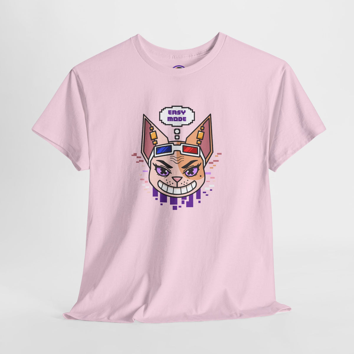 Emthirty “Easy Mode”  Sphynx Cat T-Shirt