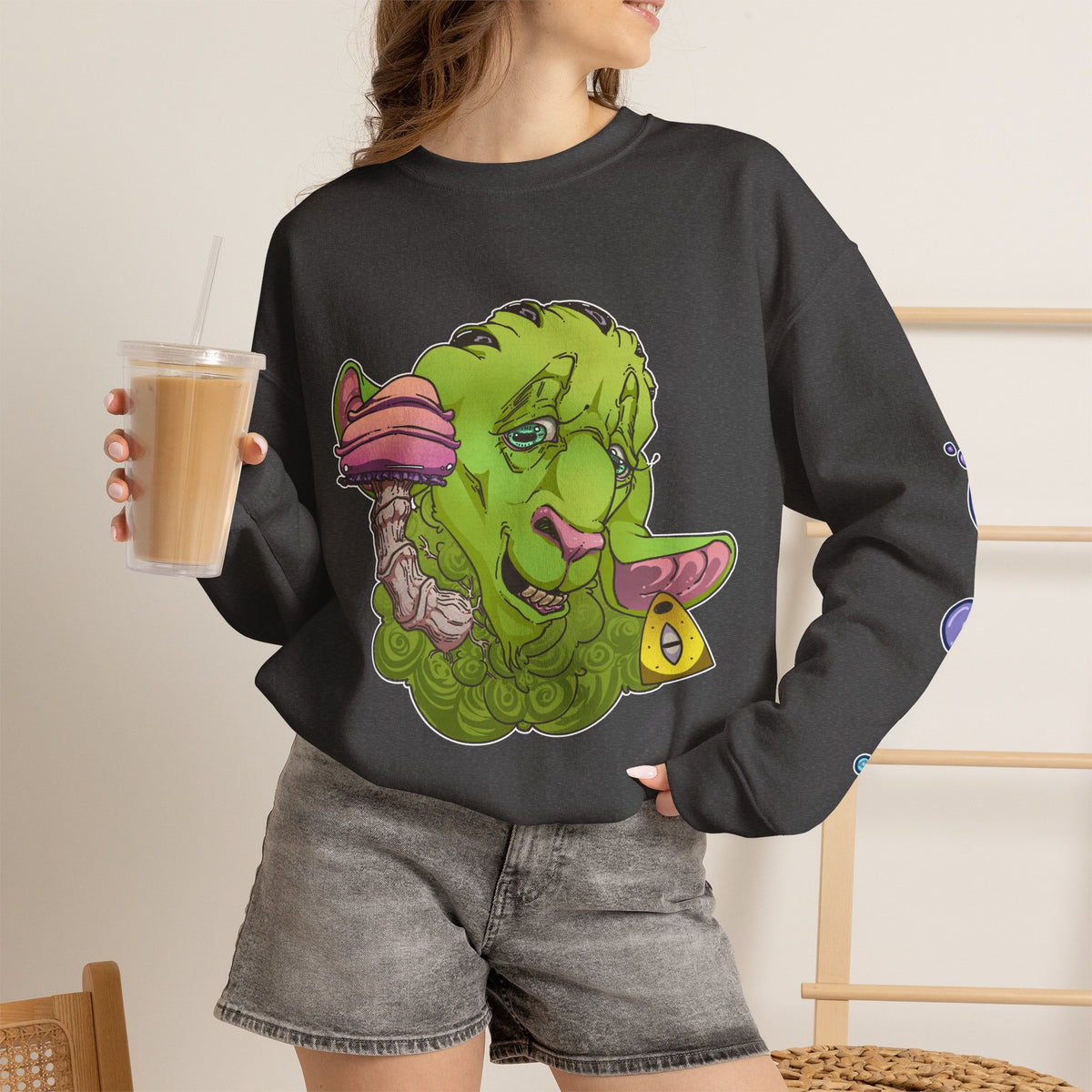 Blixtwix - "GOATed Abye" Crewneck Sweatshirt