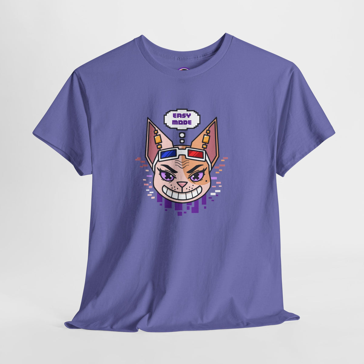 Emthirty “Easy Mode”  Sphynx Cat T-Shirt Alternate Colors