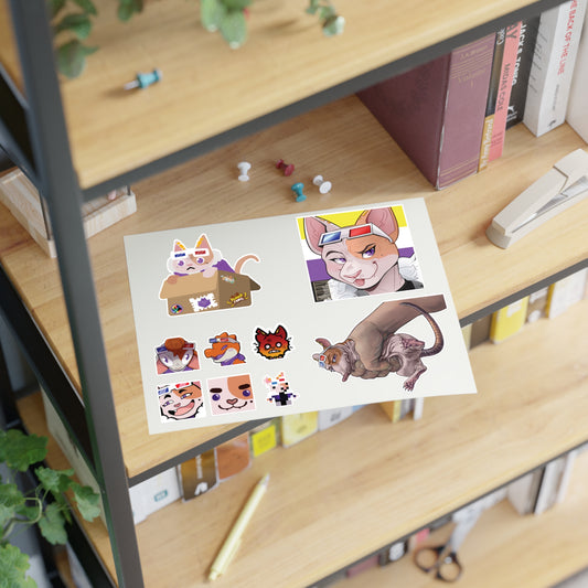Emthirty Iconic Series - 11X8.5" Sticker Sheet