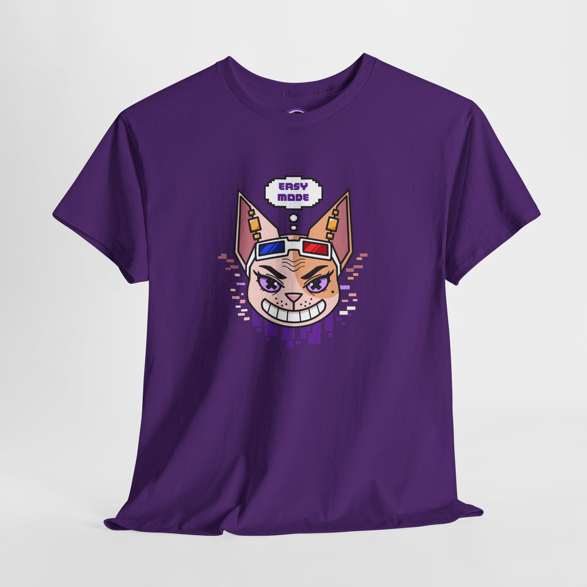 Emthirty “Easy Mode”  Sphynx Cat T-Shirt Alternate Colors