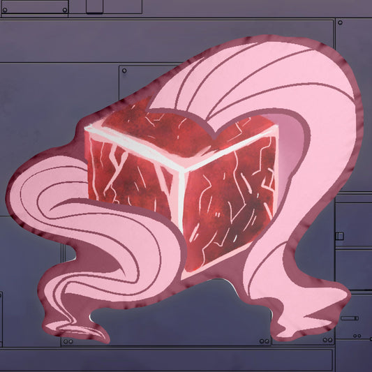 MLP - Fleshship is Magic Fleshcube Pillow