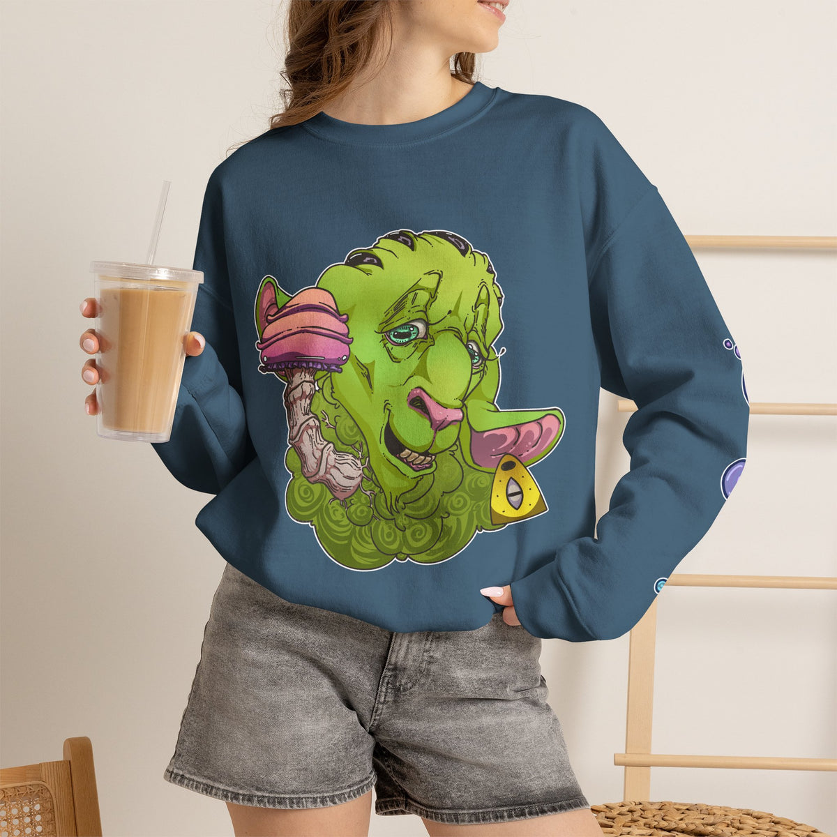 Blixtwix - "GOATed Abye" Crewneck Sweatshirt