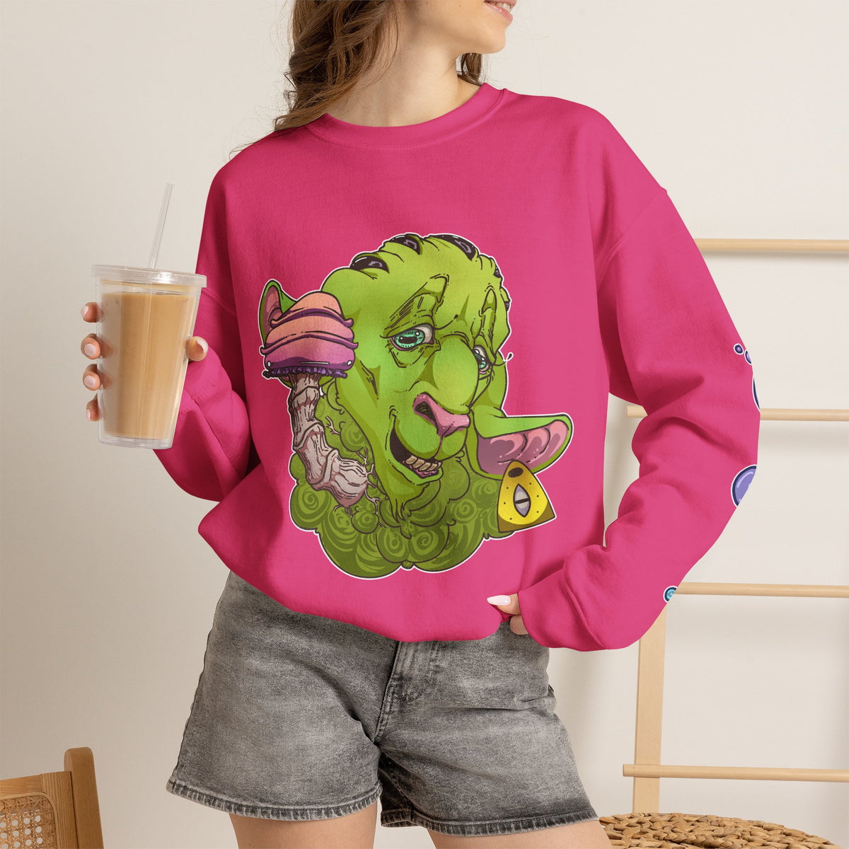 Blixtwix - "GOATed Abye" Crewneck Sweatshirt